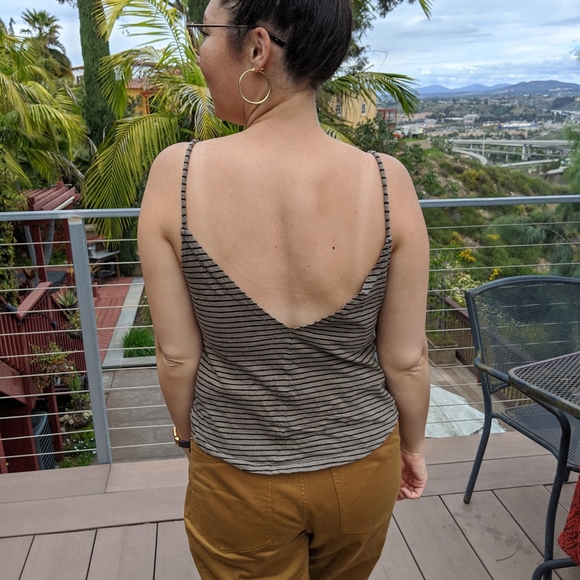Zara Tops - Zara stipped tank top